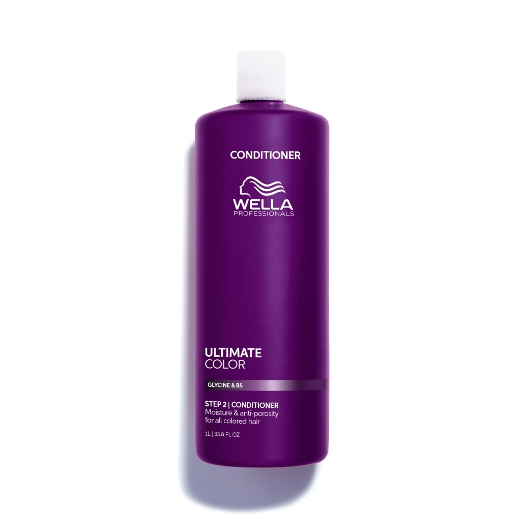 WELLA PROFESSIONALS ULTIMATE COLOR Conditioner – Drėkinantis dažytų plaukų kondicionierius STEP 2 | 200ML | 1000ML
