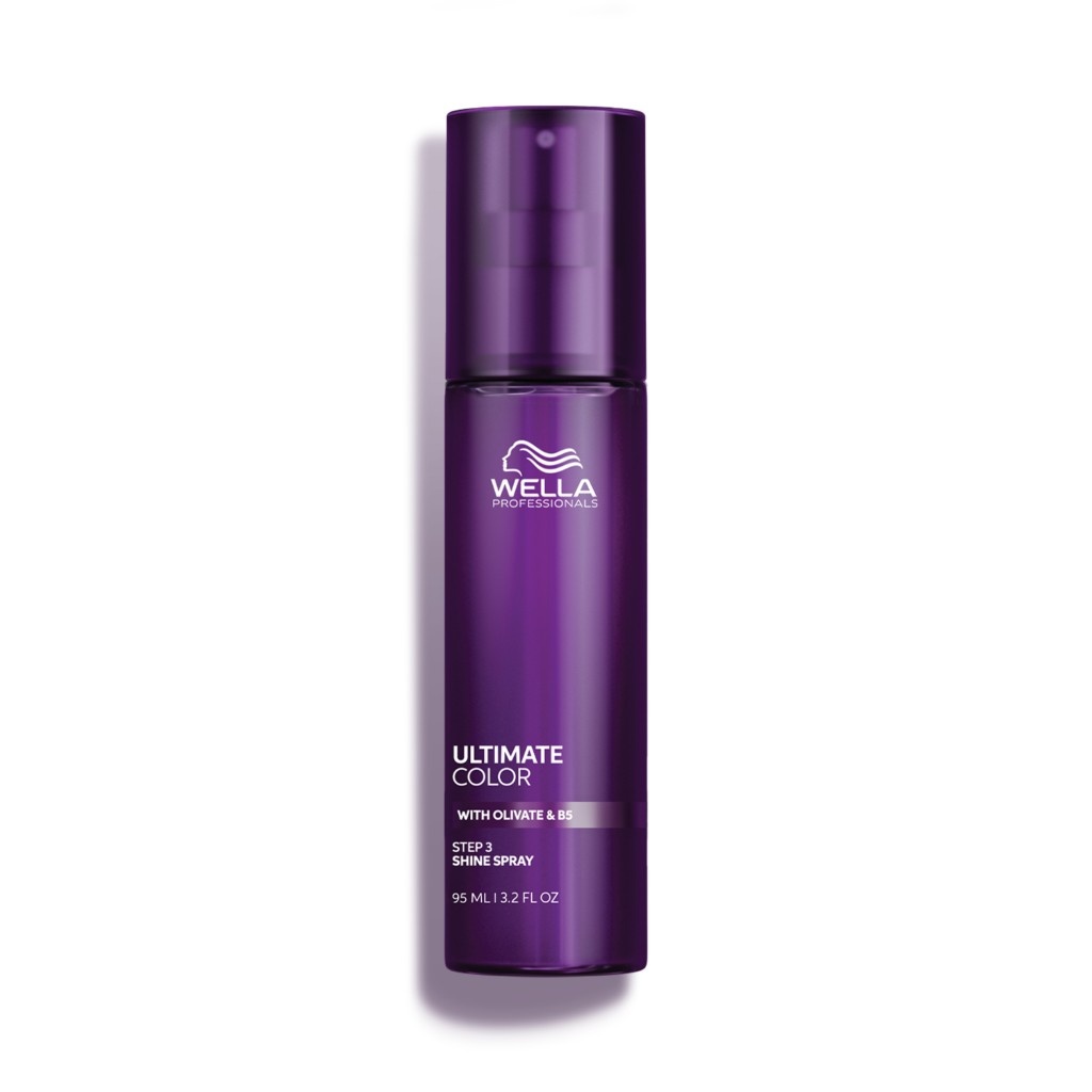 ULTIMATE COLOR Shine Spray – Blizgesio suteikiantis purškiklis STEP 3, 95 ml