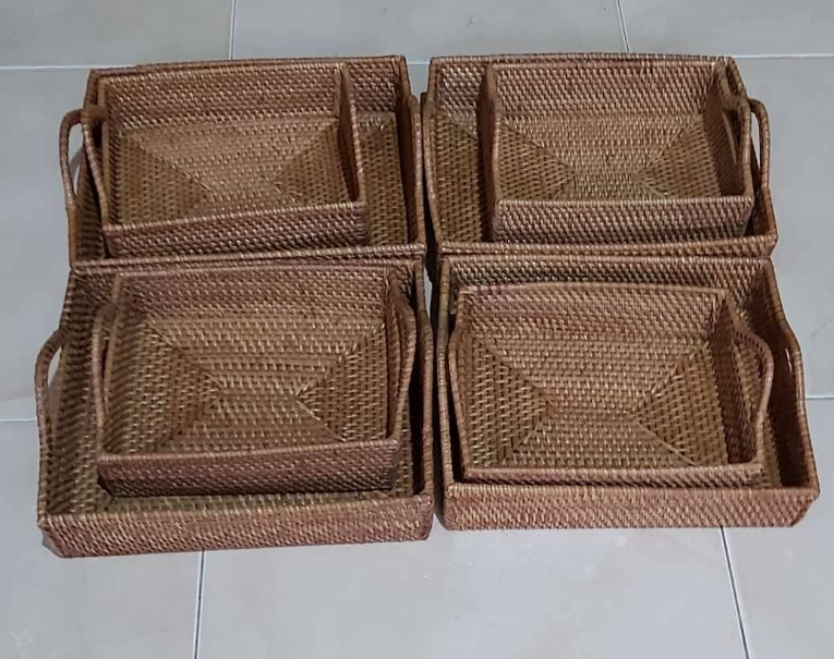 Set Keranjang Rotan