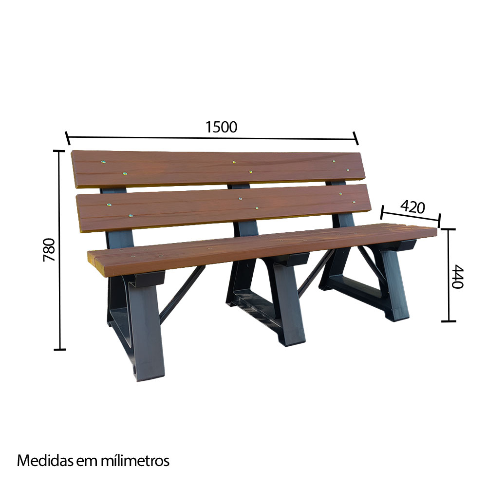 Banco Urban 1500 mm