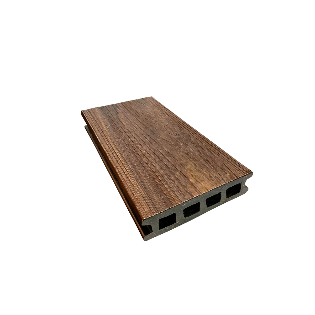 Tábua de Deck em Madeira Plástica 120 × 32 mm
