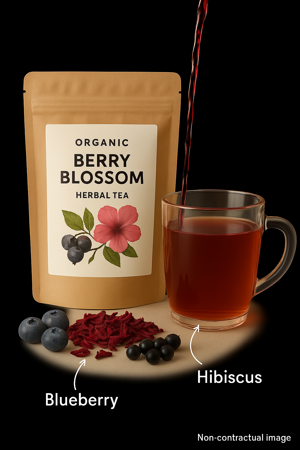 Berry Blossom Herbal Tea