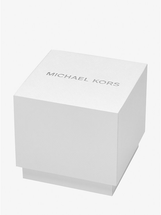 Michael Kors Outlet Oversized Aspyn Silver-Tone Watch