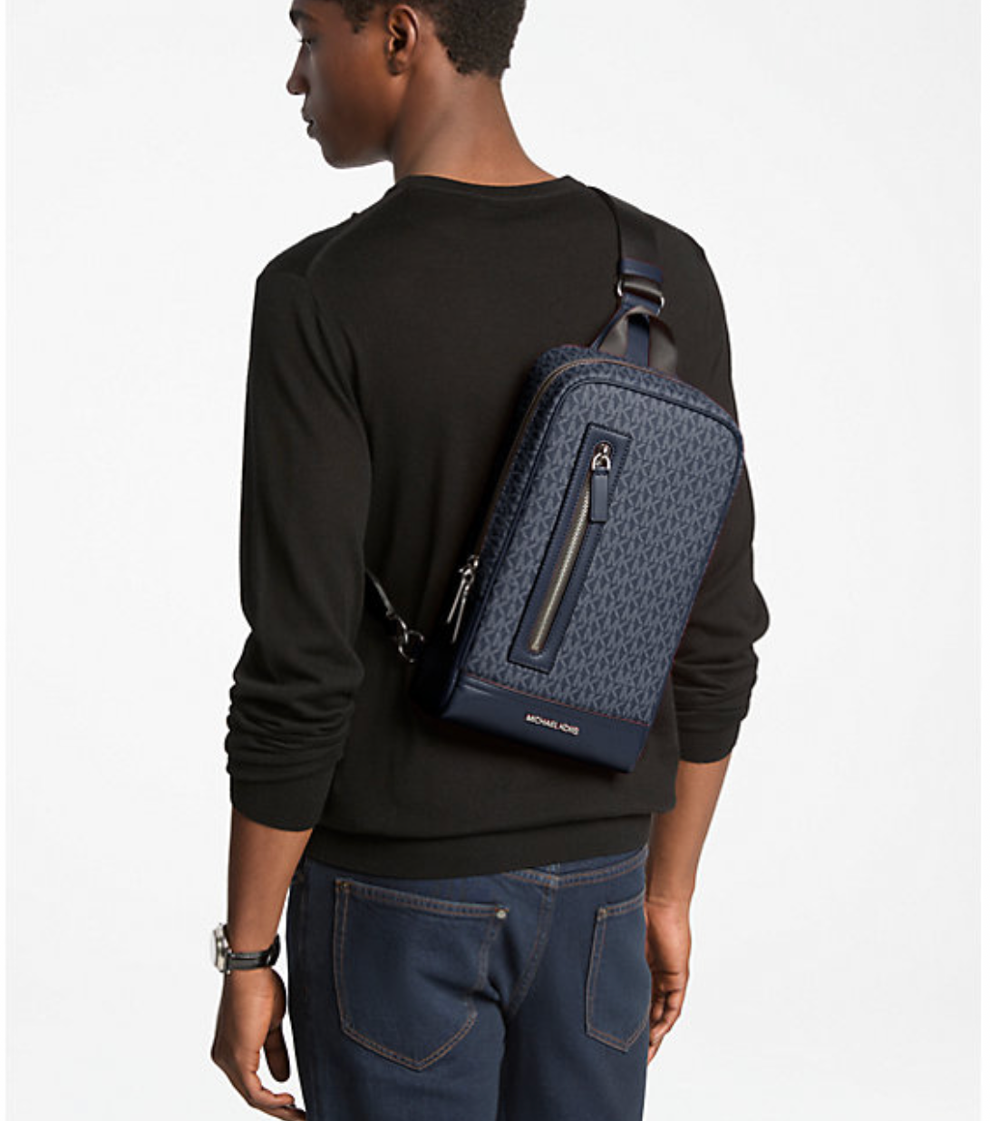 Michael Kors Monogram Sling Bag