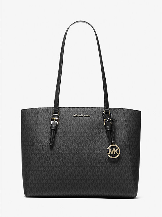 Michael Kors Outlet Charlotte Large Saffiano Leather 3-in-1 Tote Bag