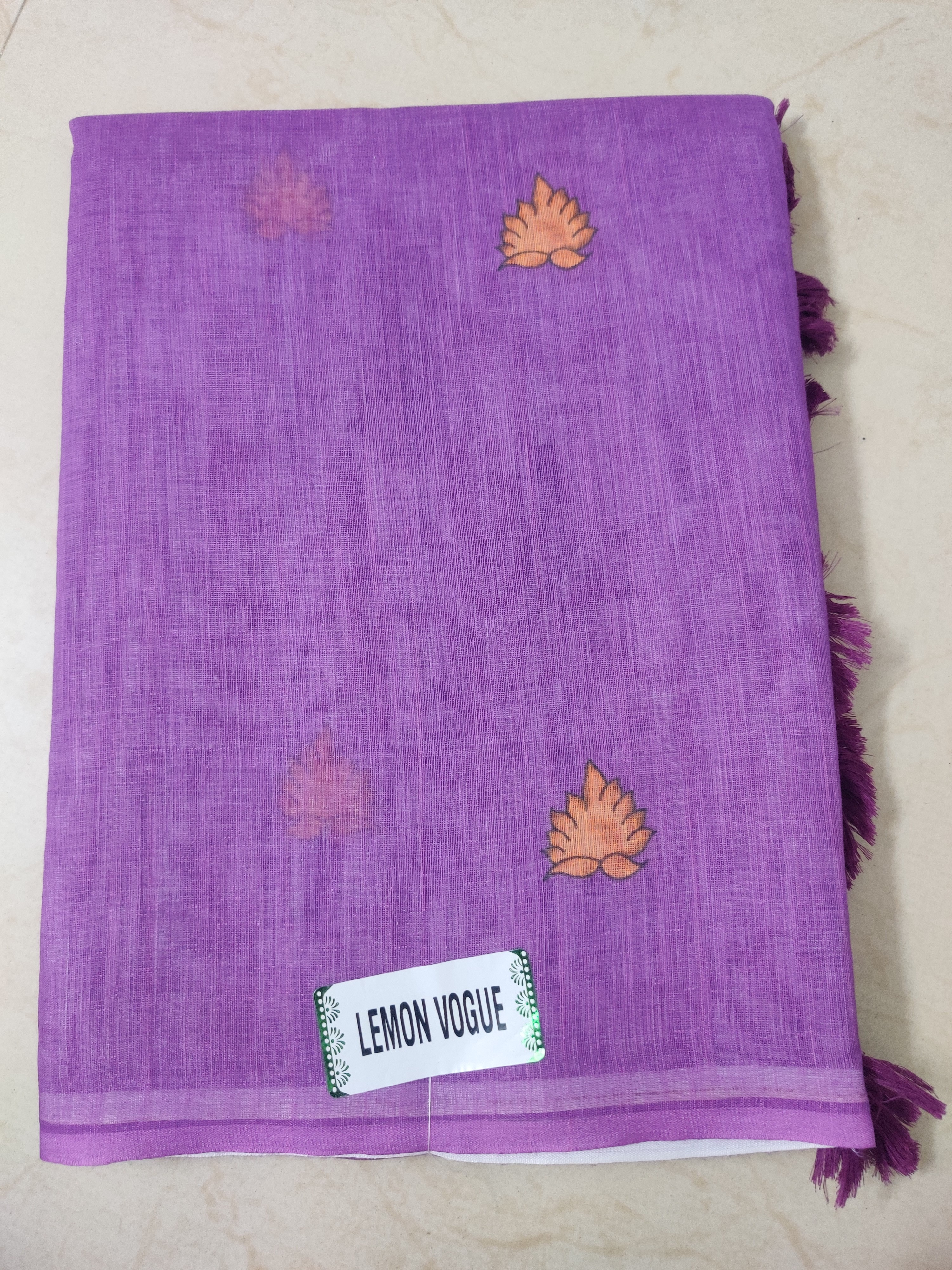 Linen Cotton Saree 