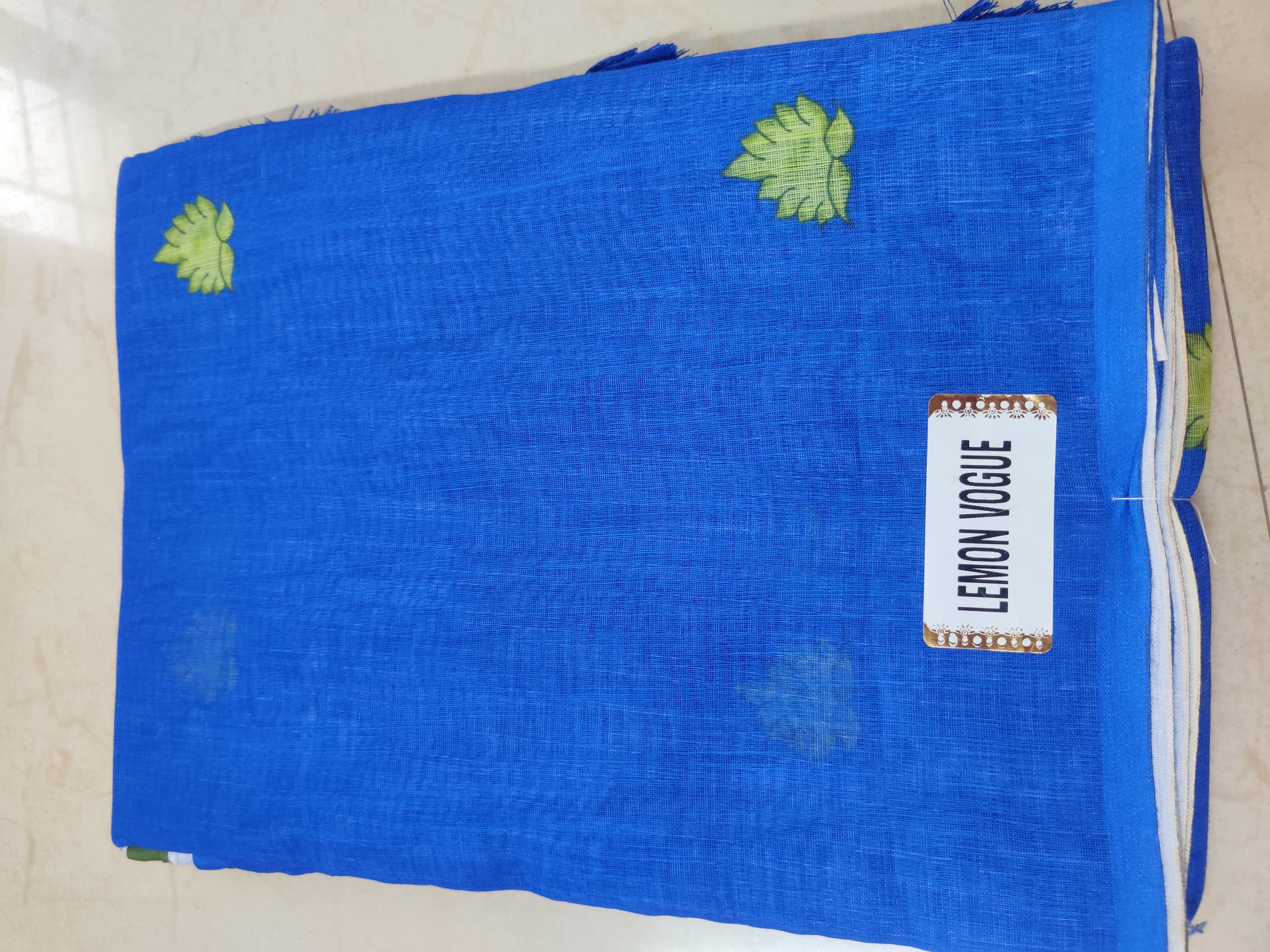 Linen Cotton Saree 