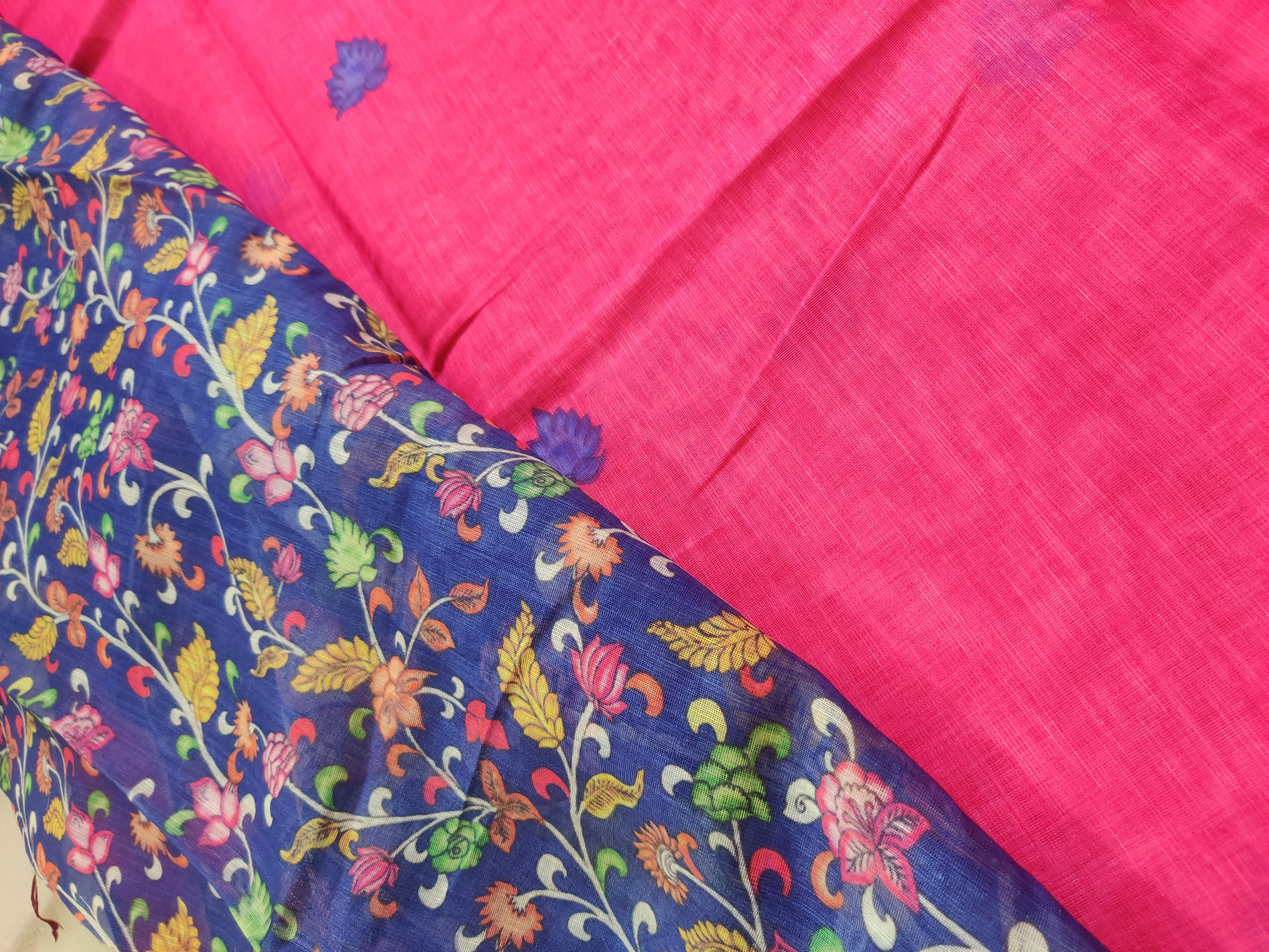 Linen Cotton Saree 