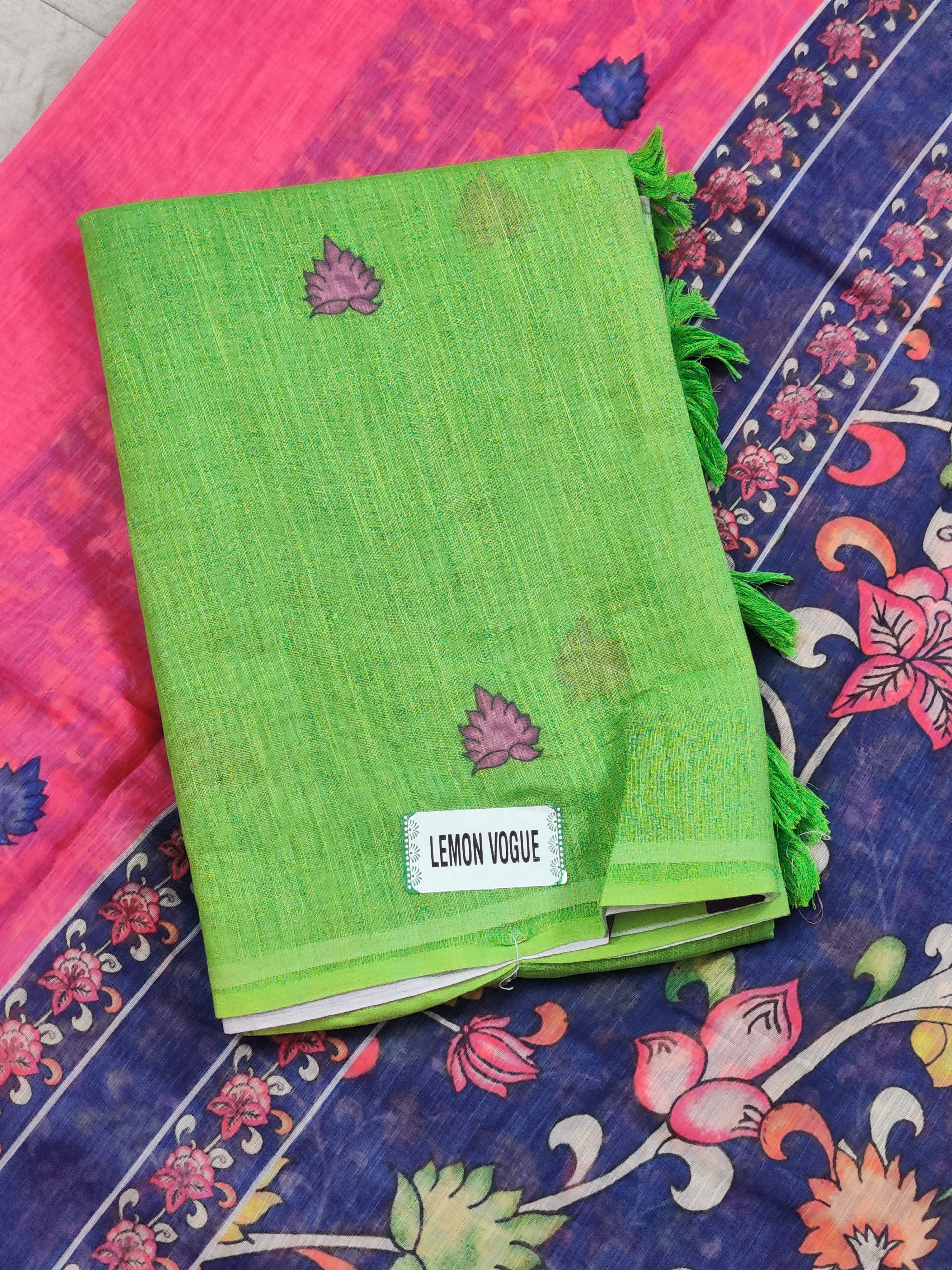 Linen Cotton Saree 