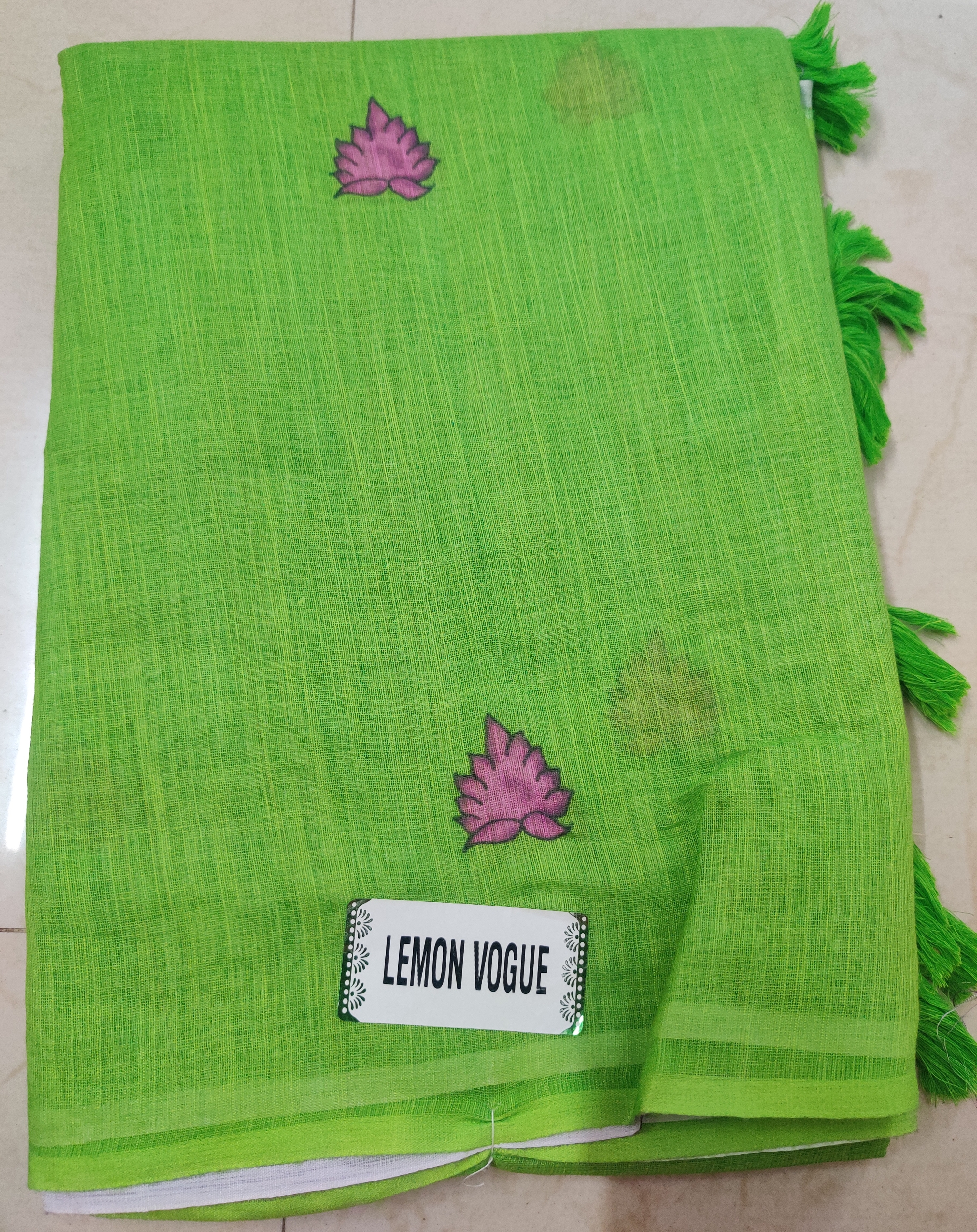 Linen Cotton Saree