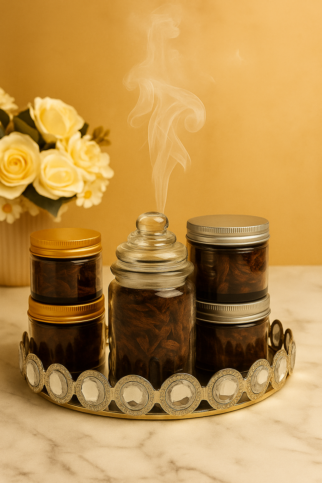 Pots de Thiourayes (Encens) de Luxe