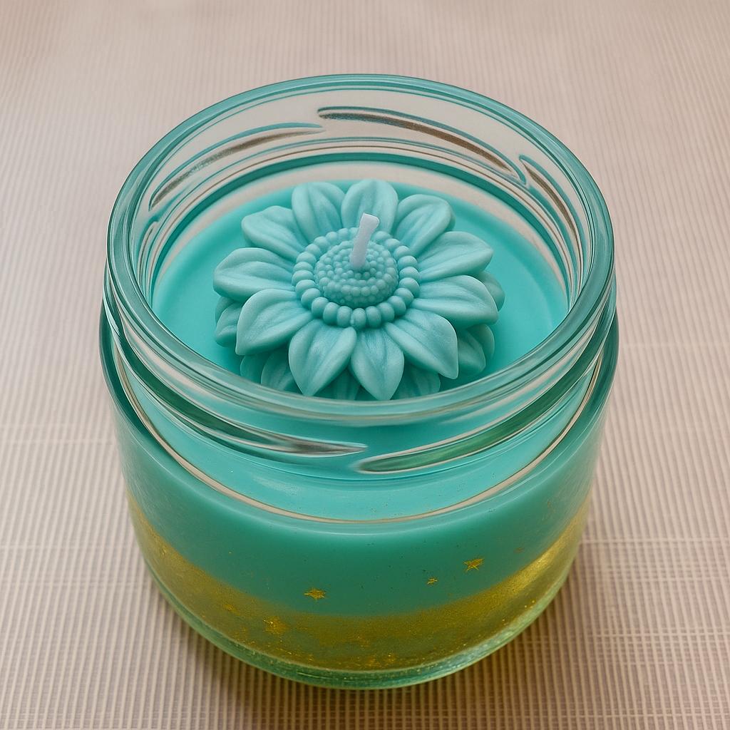 Ocean Bloom Candle