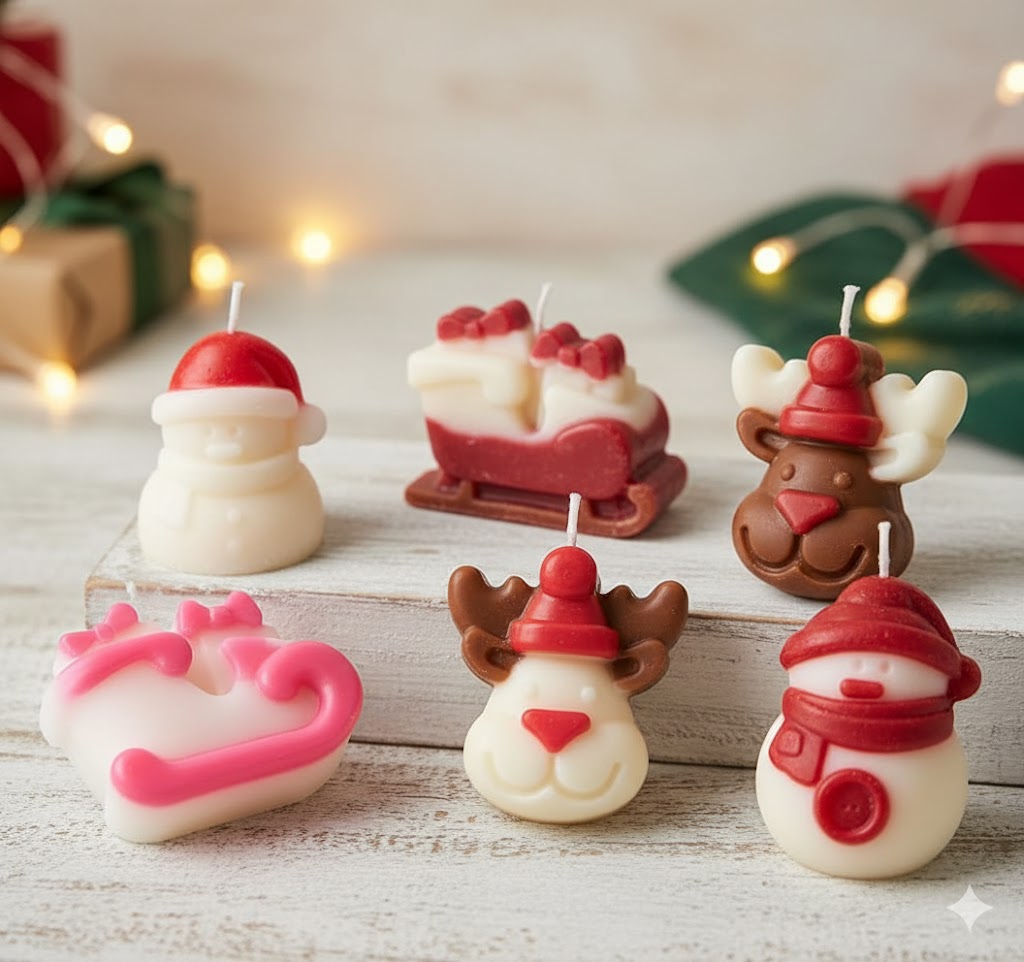 Merry & Bright Mini Christmas Candle Set π