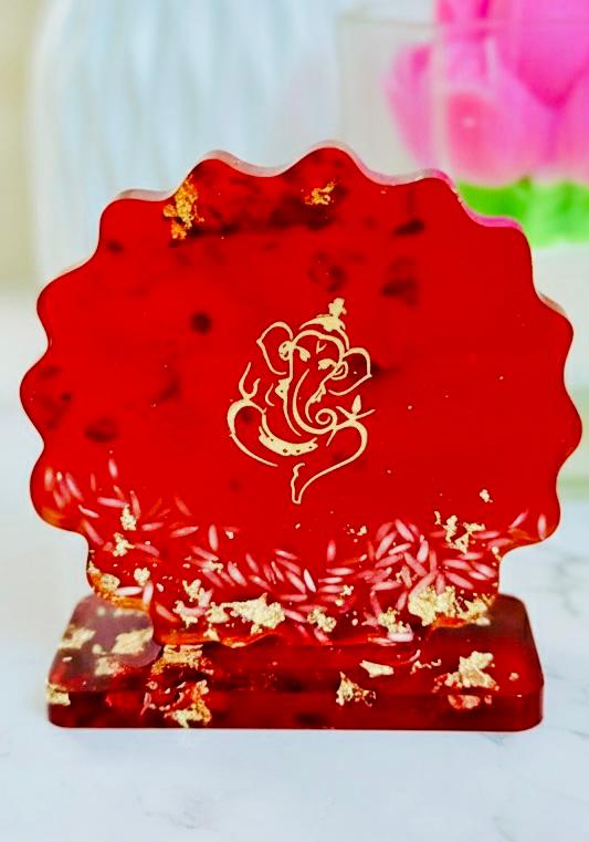 Handcrafted Resin Decorative Plaque