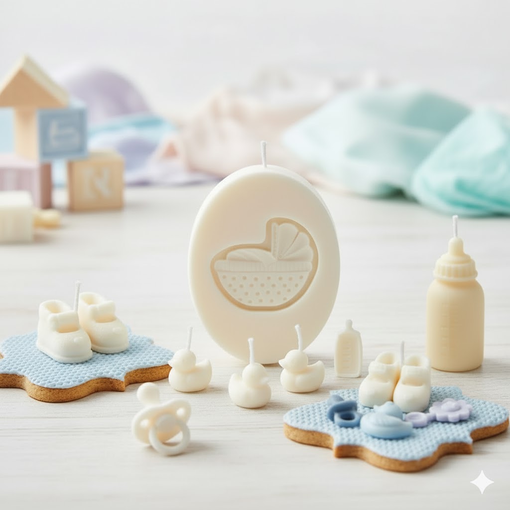 Sweet Dreams Baby Shower Candle Collection 🍼