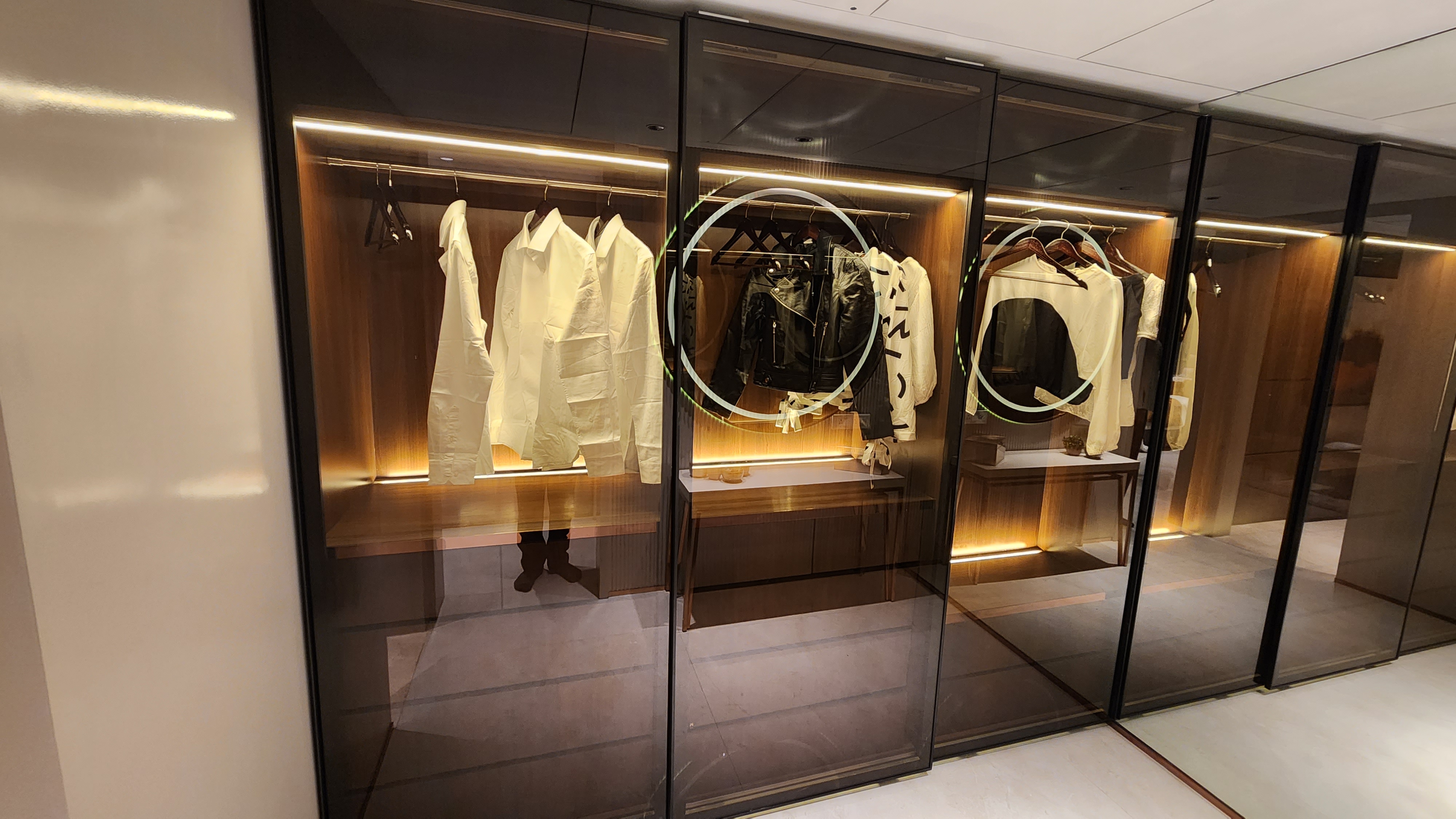 Modern Glass Wardrobe