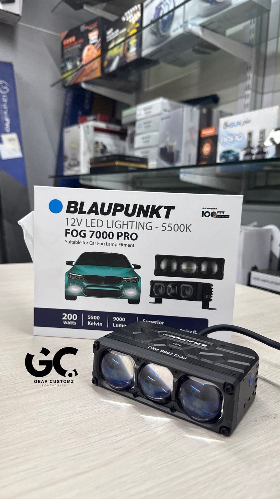 Blaupunkt 12V LED Fog Light 7000 PRO