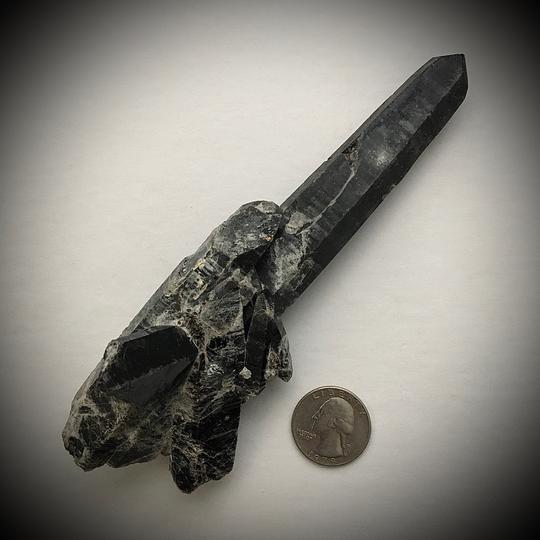 BLACK TIBETAN CRYSTAL