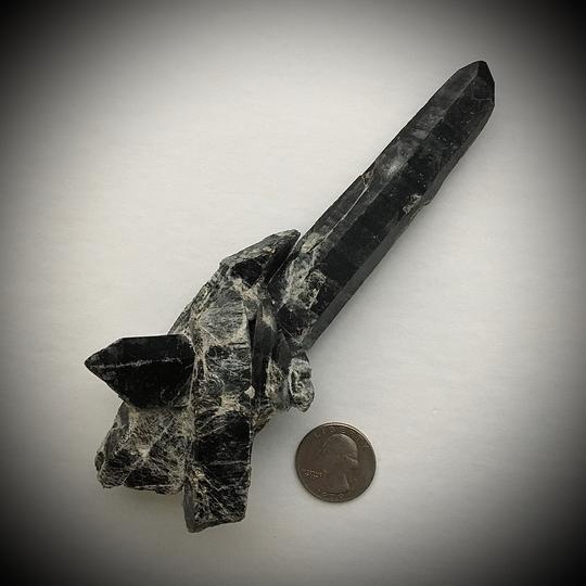 BLACK TIBETAN CRYSTAL