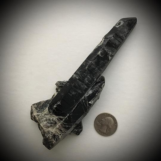 BLACK TIBETAN CRYSTAL