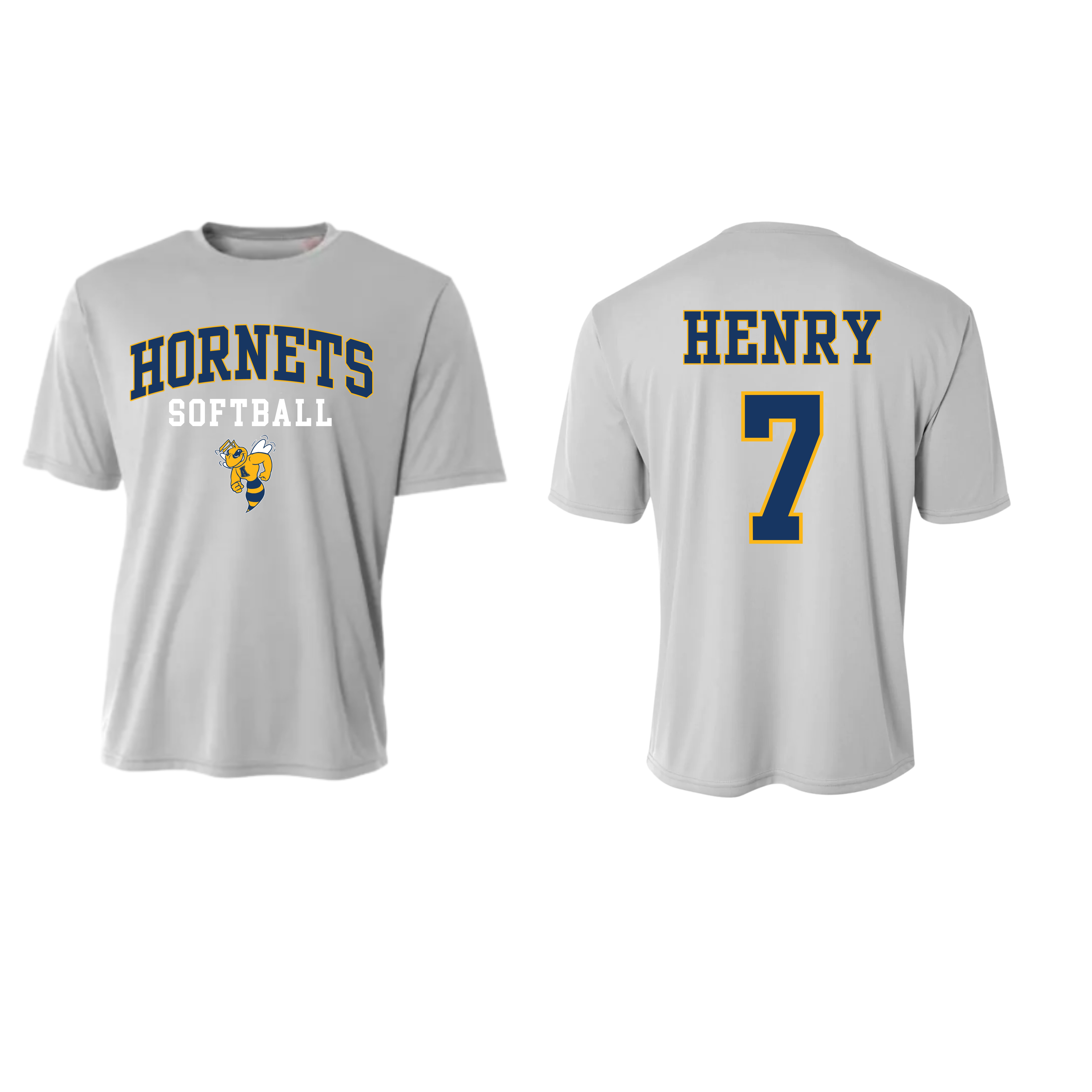 Customized Hornets Softball T-Shirt