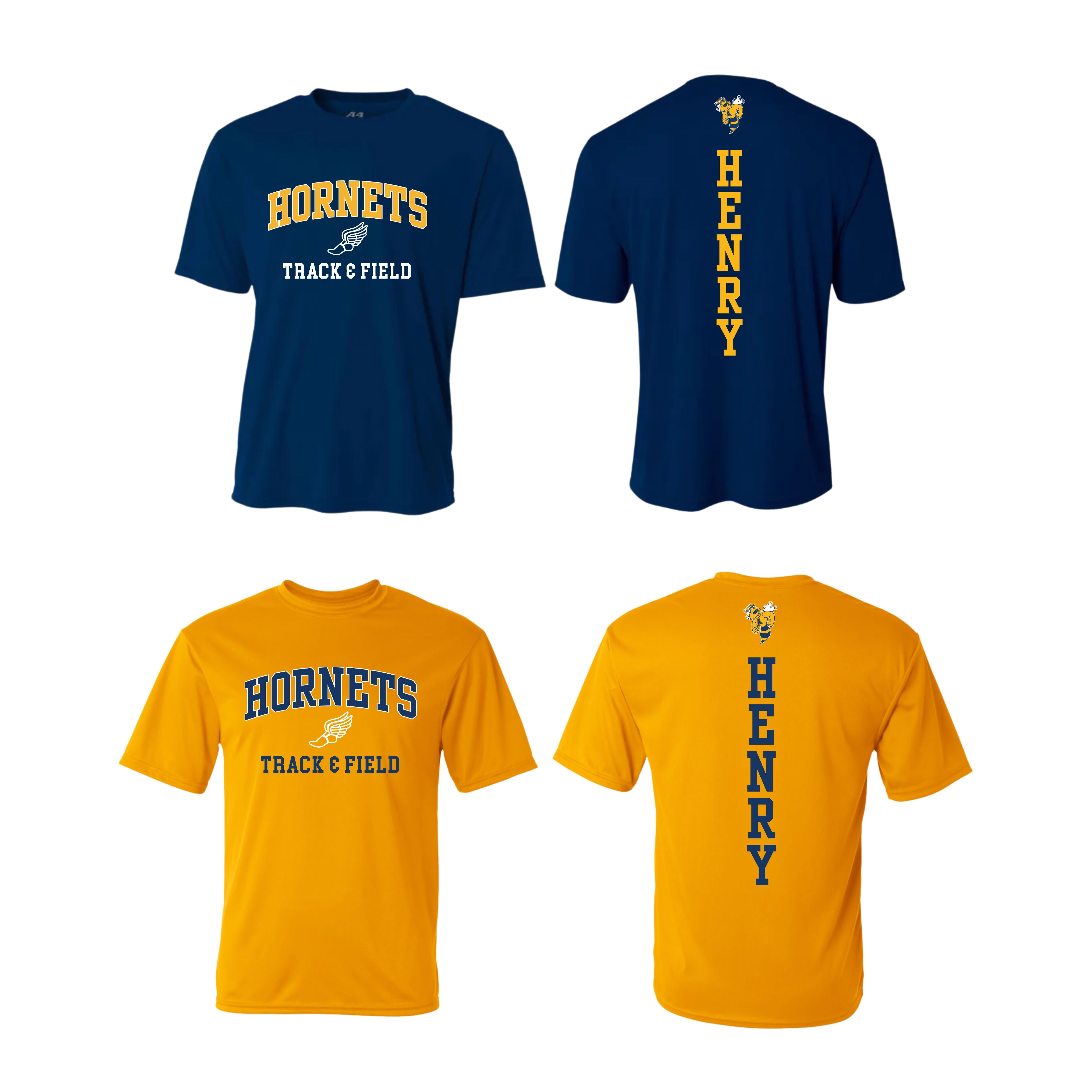 Customized Hornets Track & Field T-Shirt