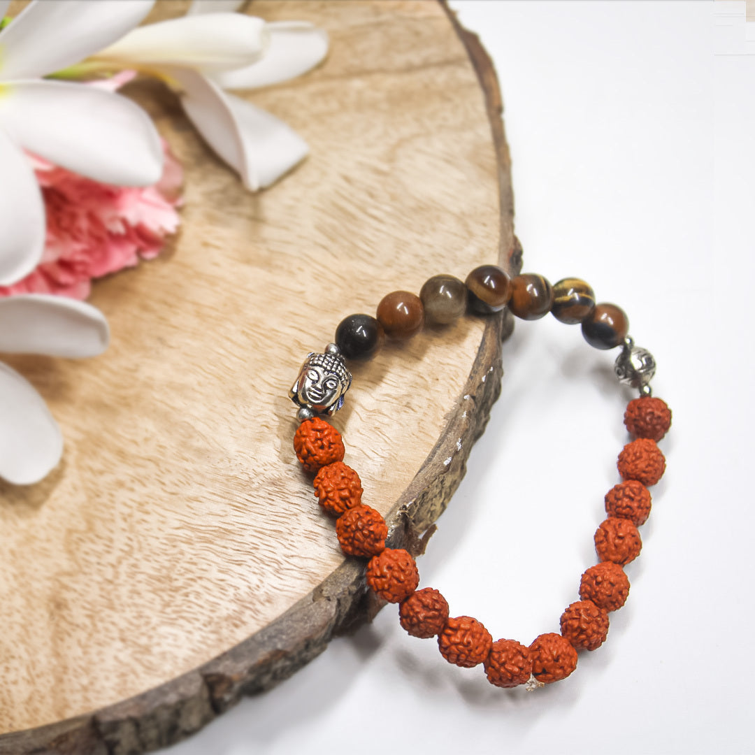 Rudraksha Bead Bracelet