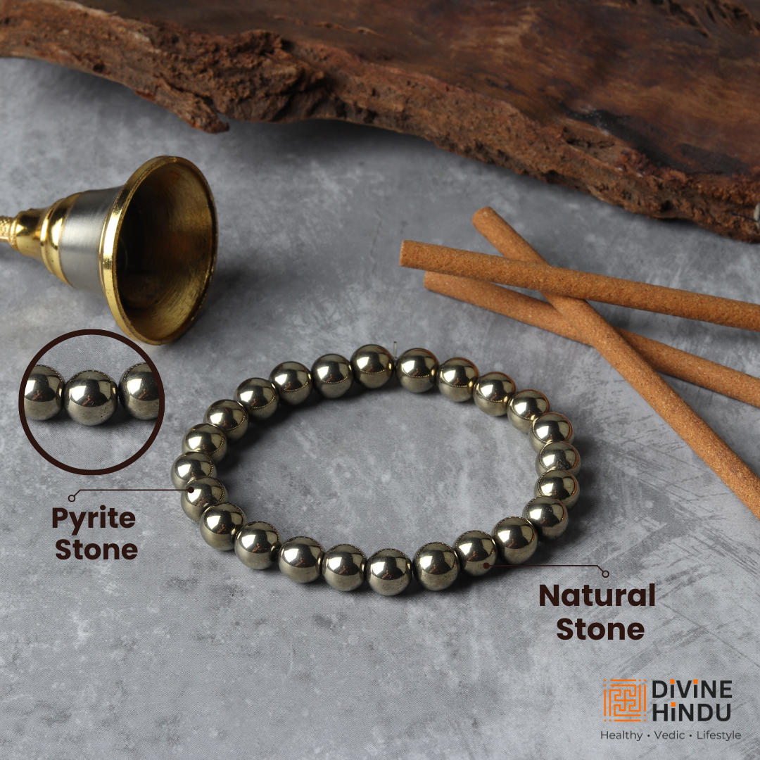 Pyrite Stone Bracelet