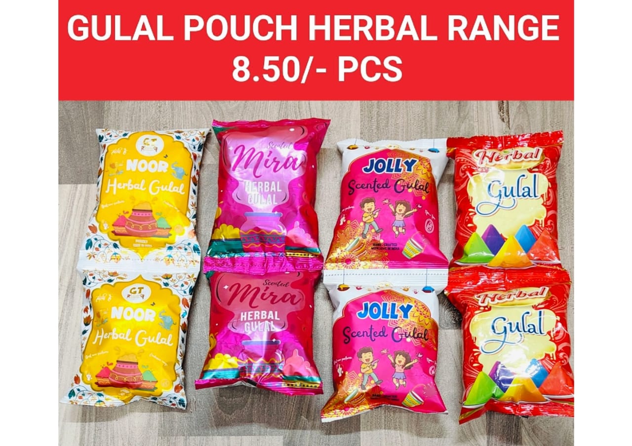 Herbal Gulal Pouches