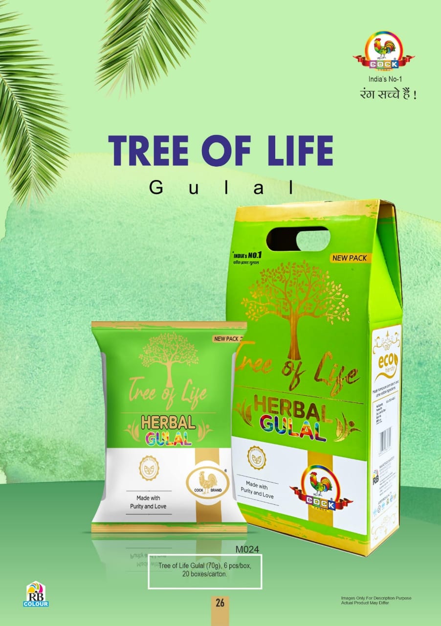 Tree Of Life Herbal Gulal