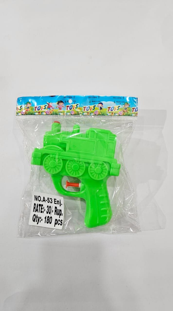 Green Train-Shaped Water Gun