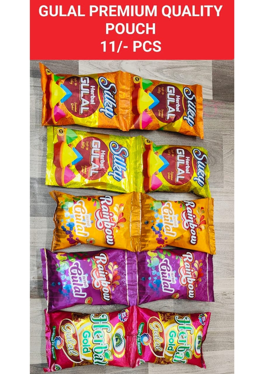 Gulal Premium Quality Pouch