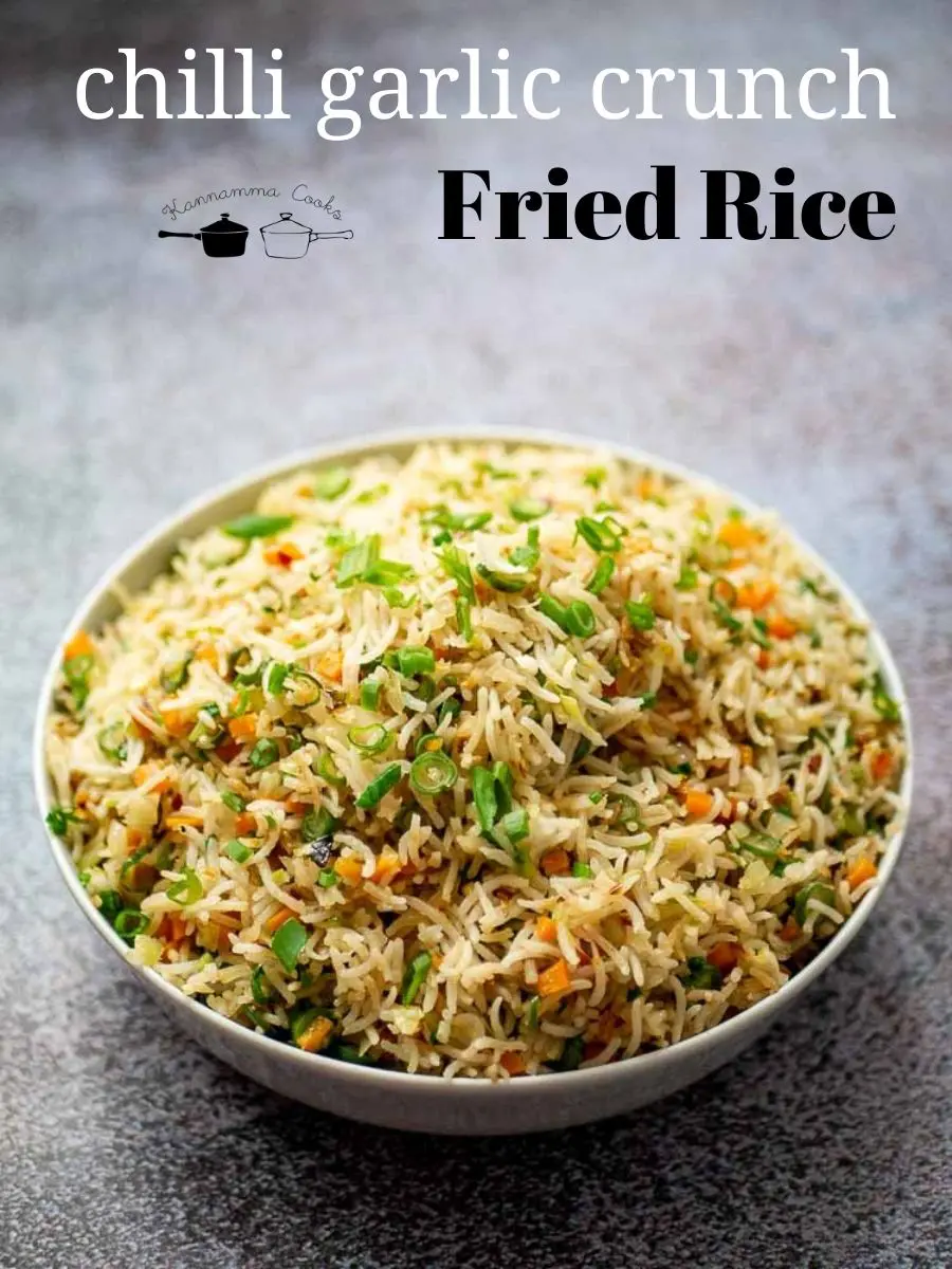 Chili Garlic Rice (1ltr) - Veg