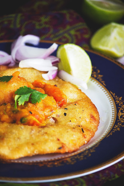 Vetki Kochuri + Roasted Alu (2pcs)