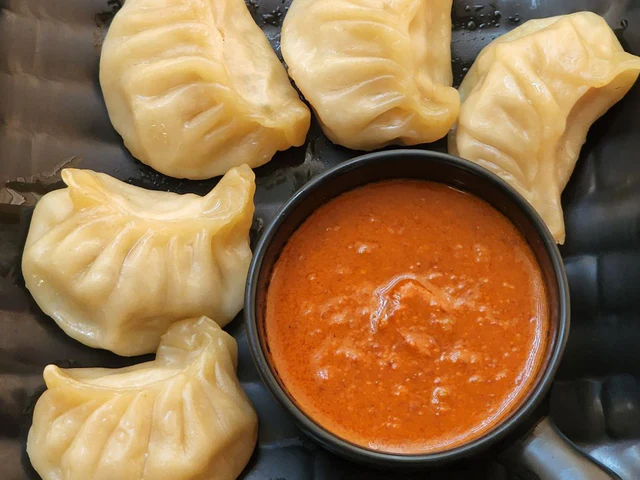 Chicken Momo (5pcs) - Steamed