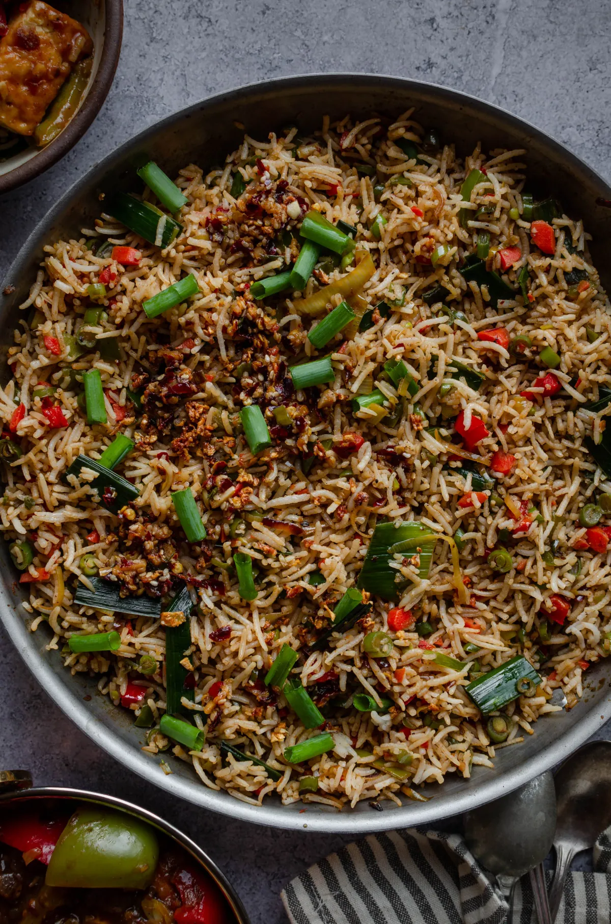 Hot Garlic Rice (1ltr) - Mixed