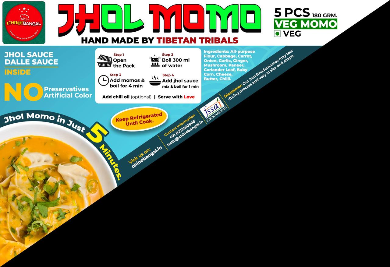 Jhol Momo - Veg (Maida)