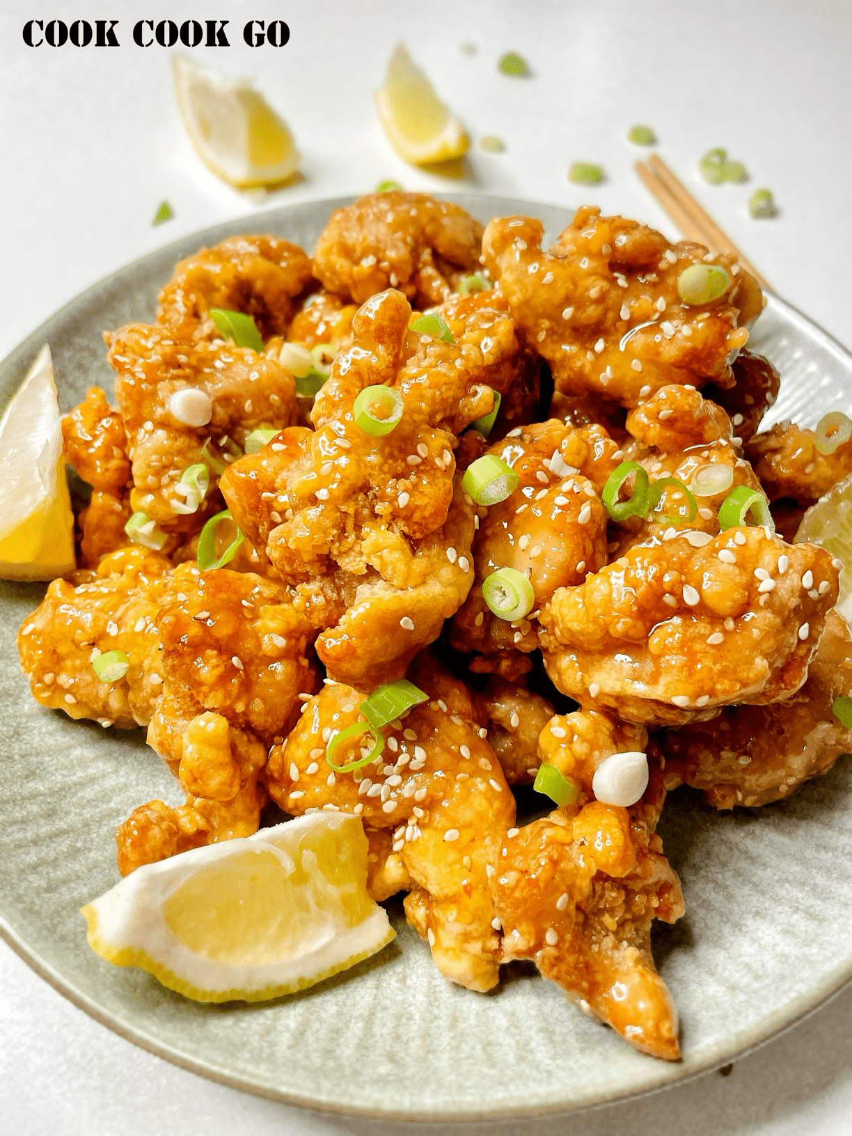 Lemon Honey Chicken Dry (8pcs)