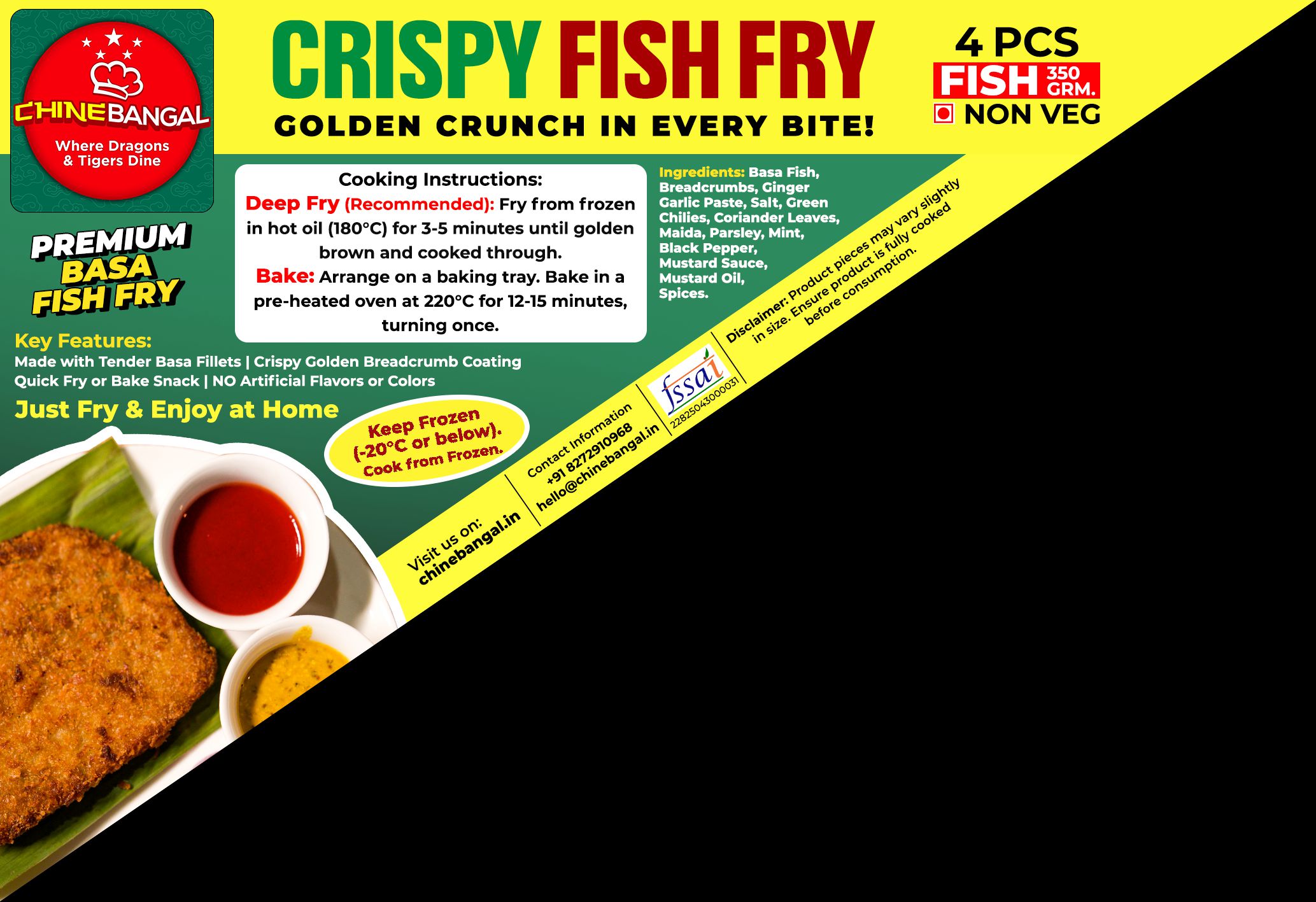 Classic Fish Fry - Basa
