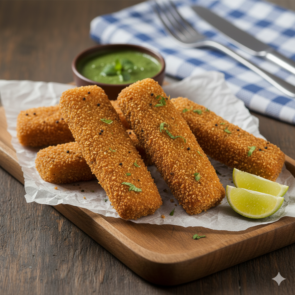 Kolkata Bhetki Finger (4pcs)