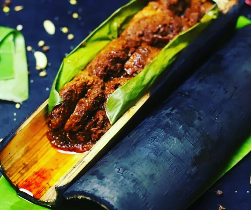 Baspora Murgi Modhu Lebur Sathe (8 pcs)