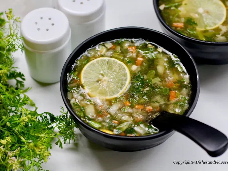 Lemon Coriander Soup