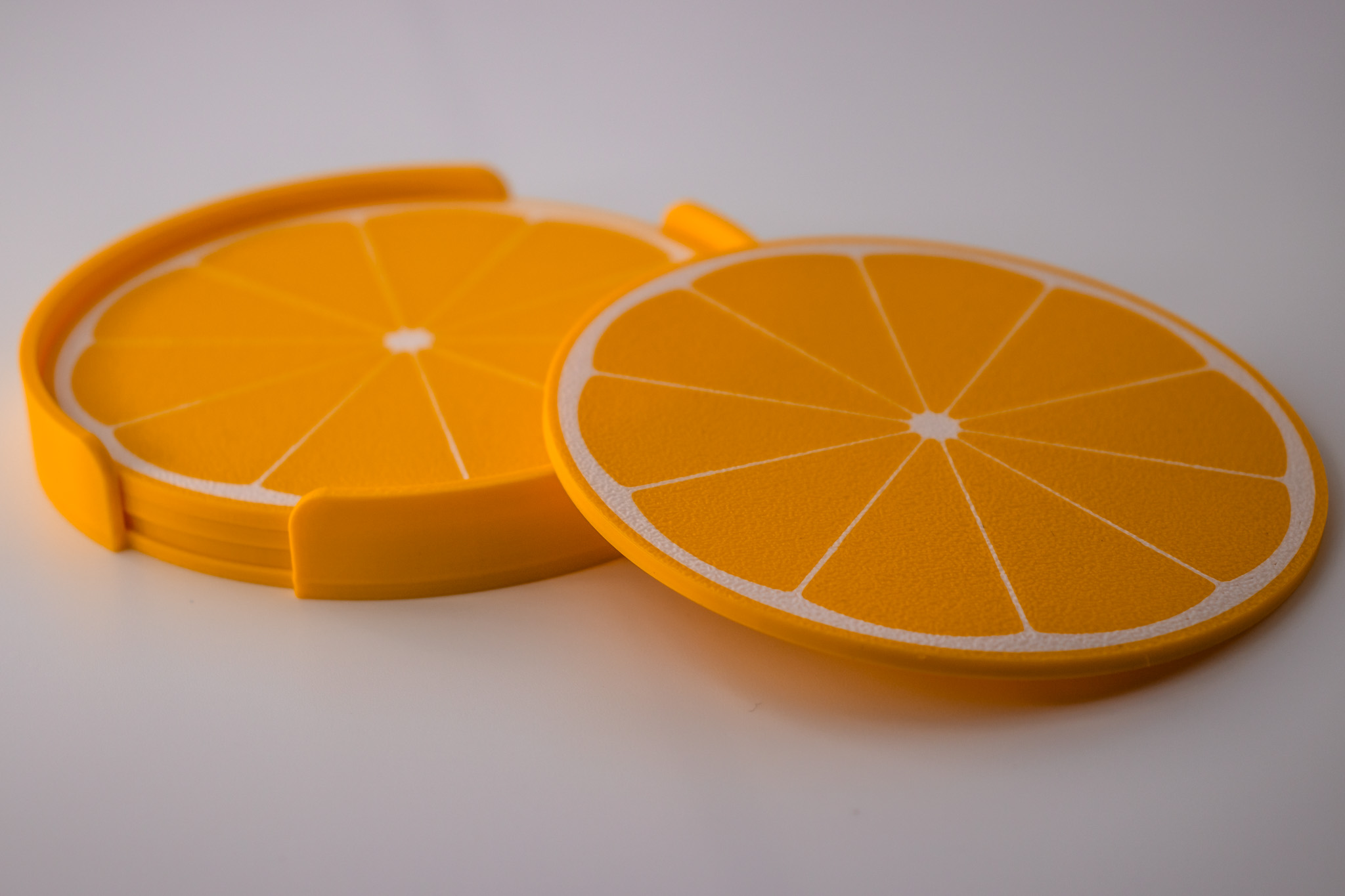 Base de copos formato limão