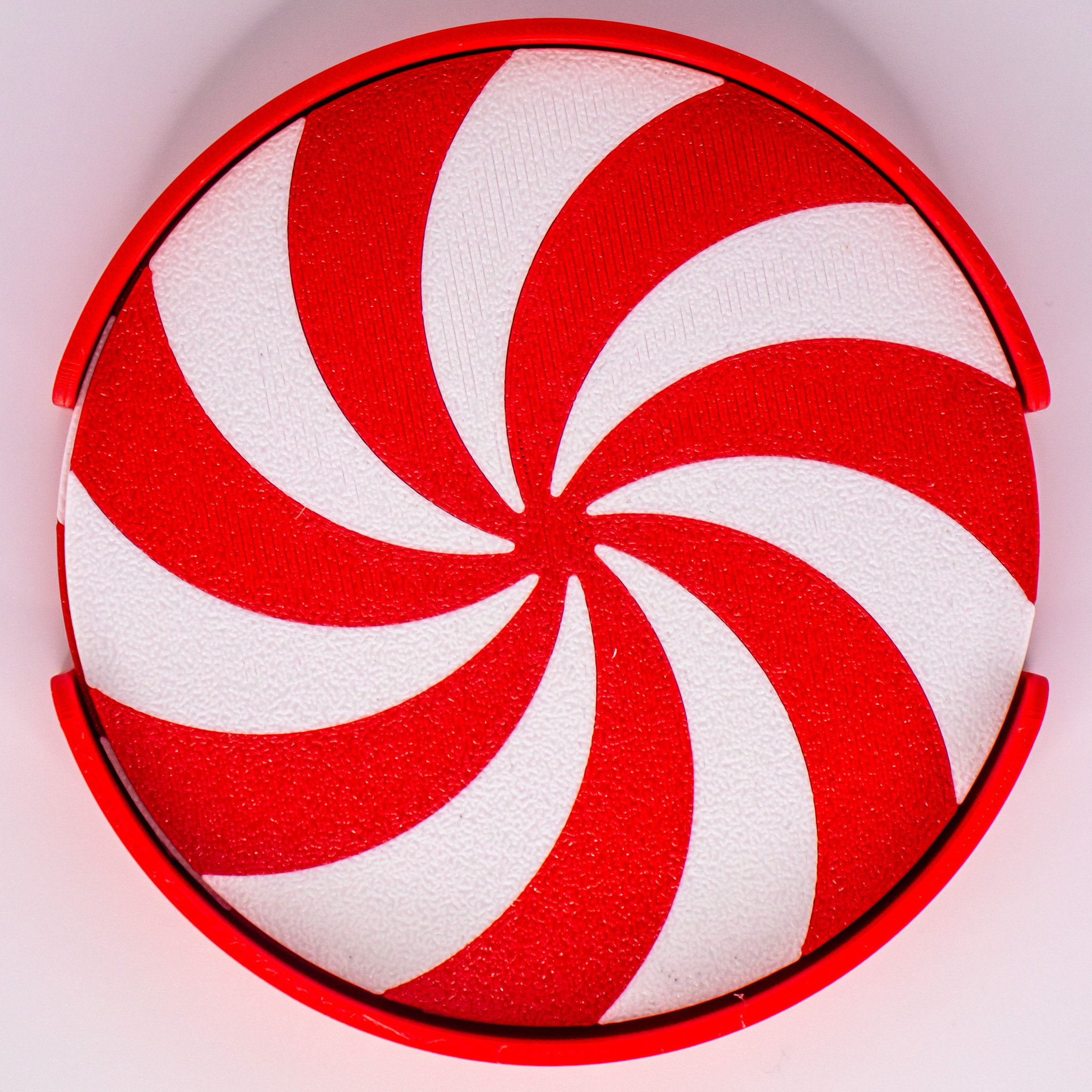 Base de copos "Candy Cane" Natalícia