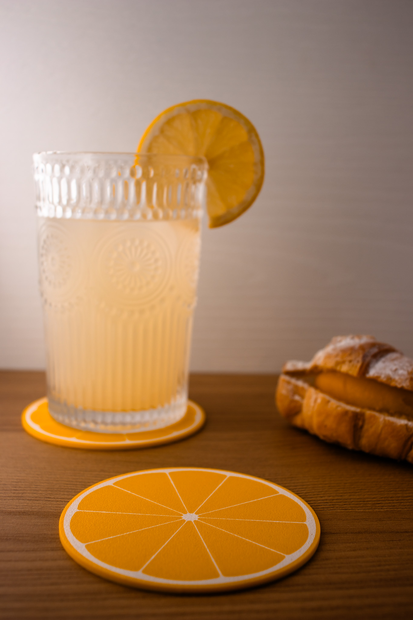 Base de copos formato limão