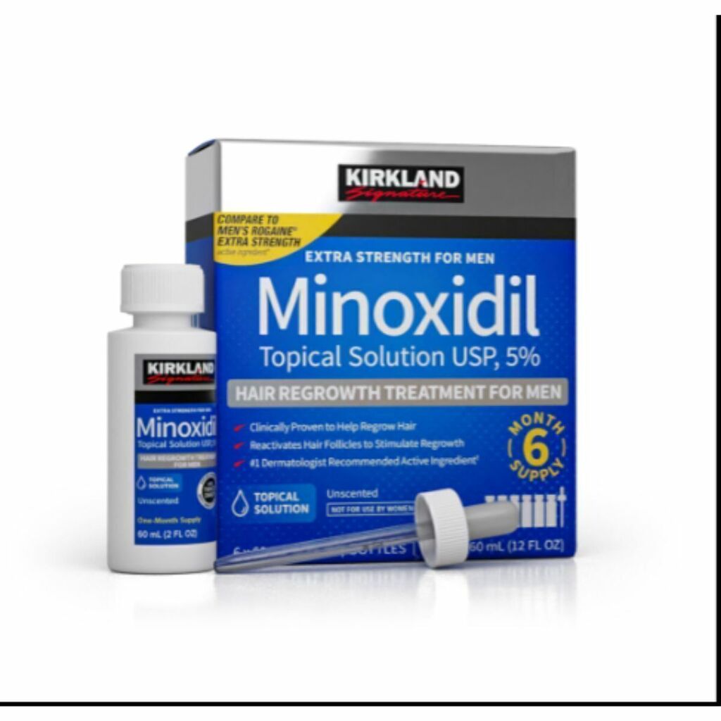 Kit Minoxidil Kirkland 5%  6 unidades