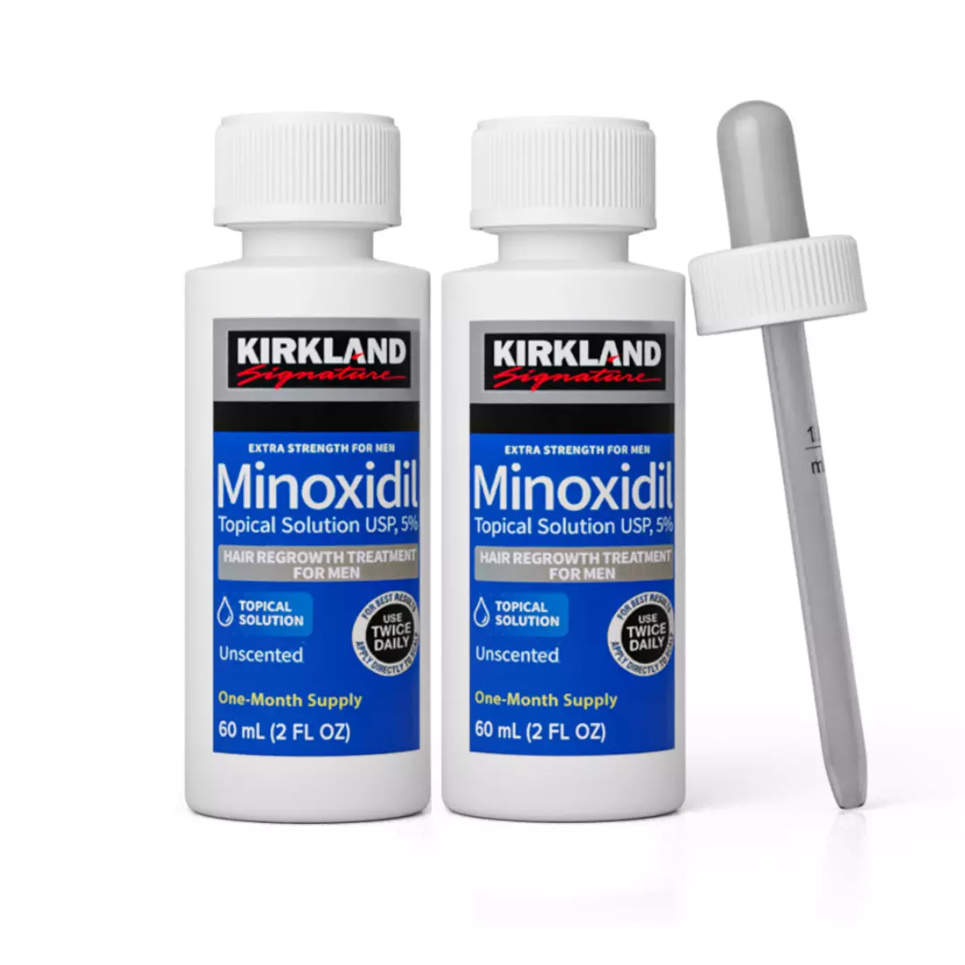 Kit Minoxidil Kirkland 5% 2 unidades