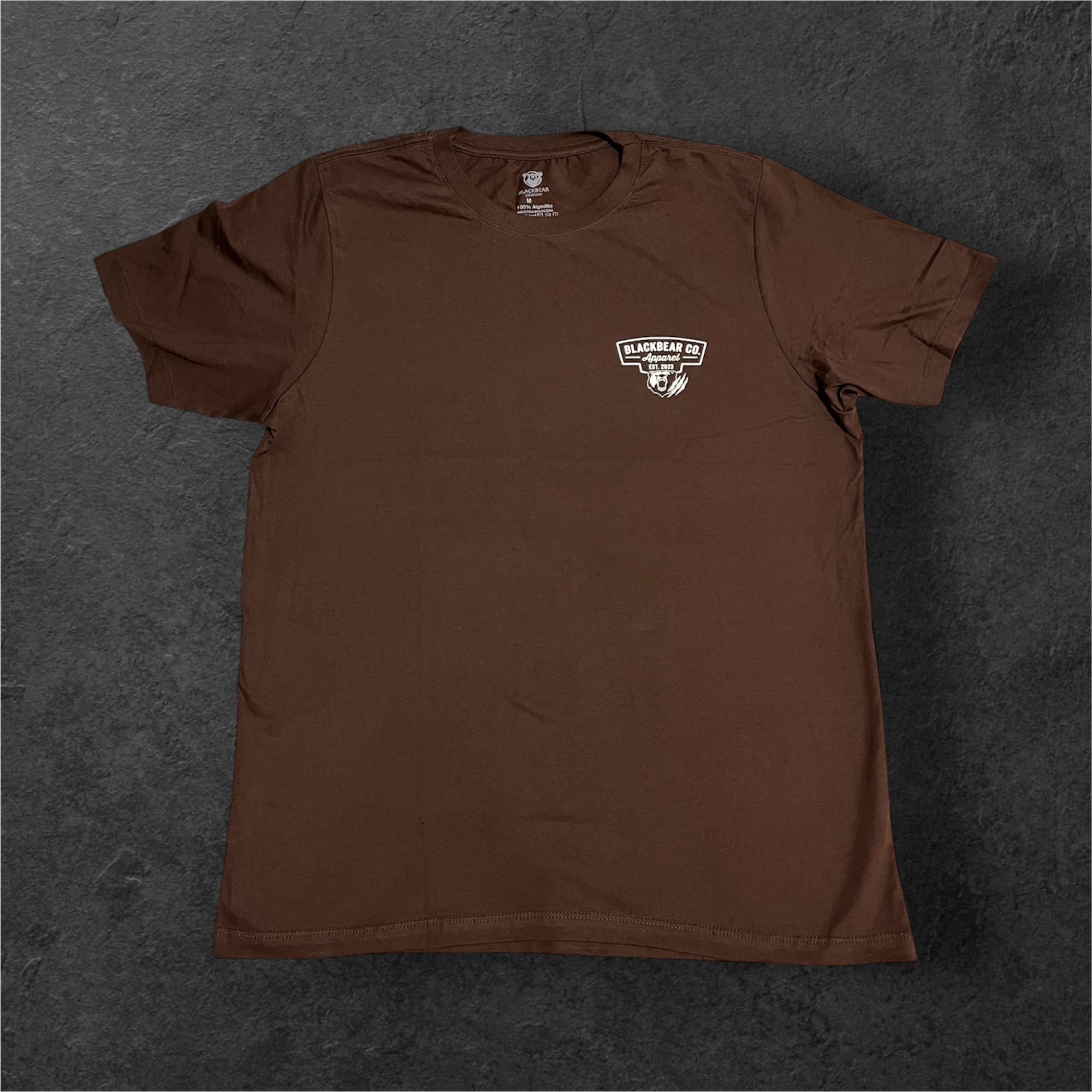 Camiseta Minimalista Marrom