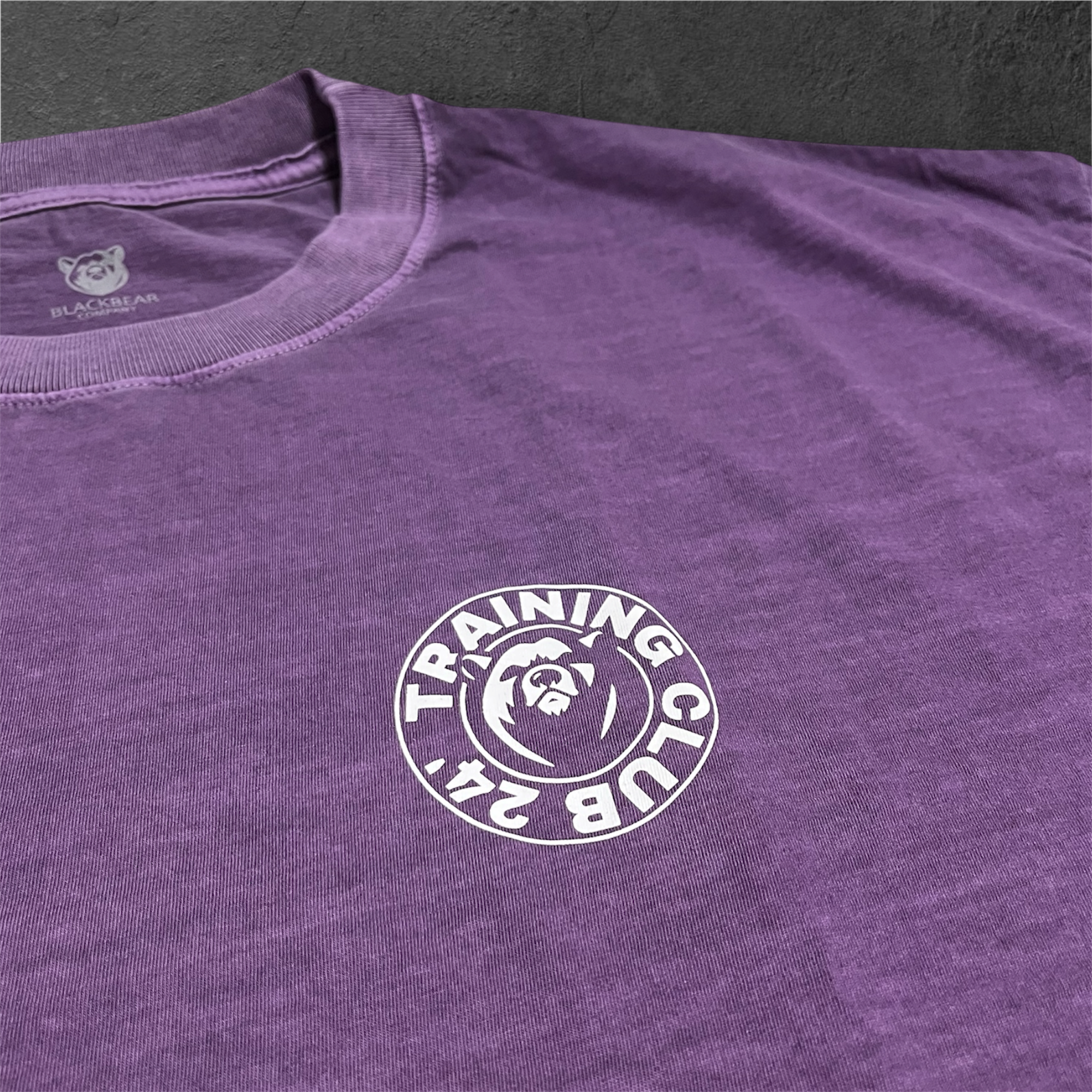 Camiseta Roxa Black Bear Training Club