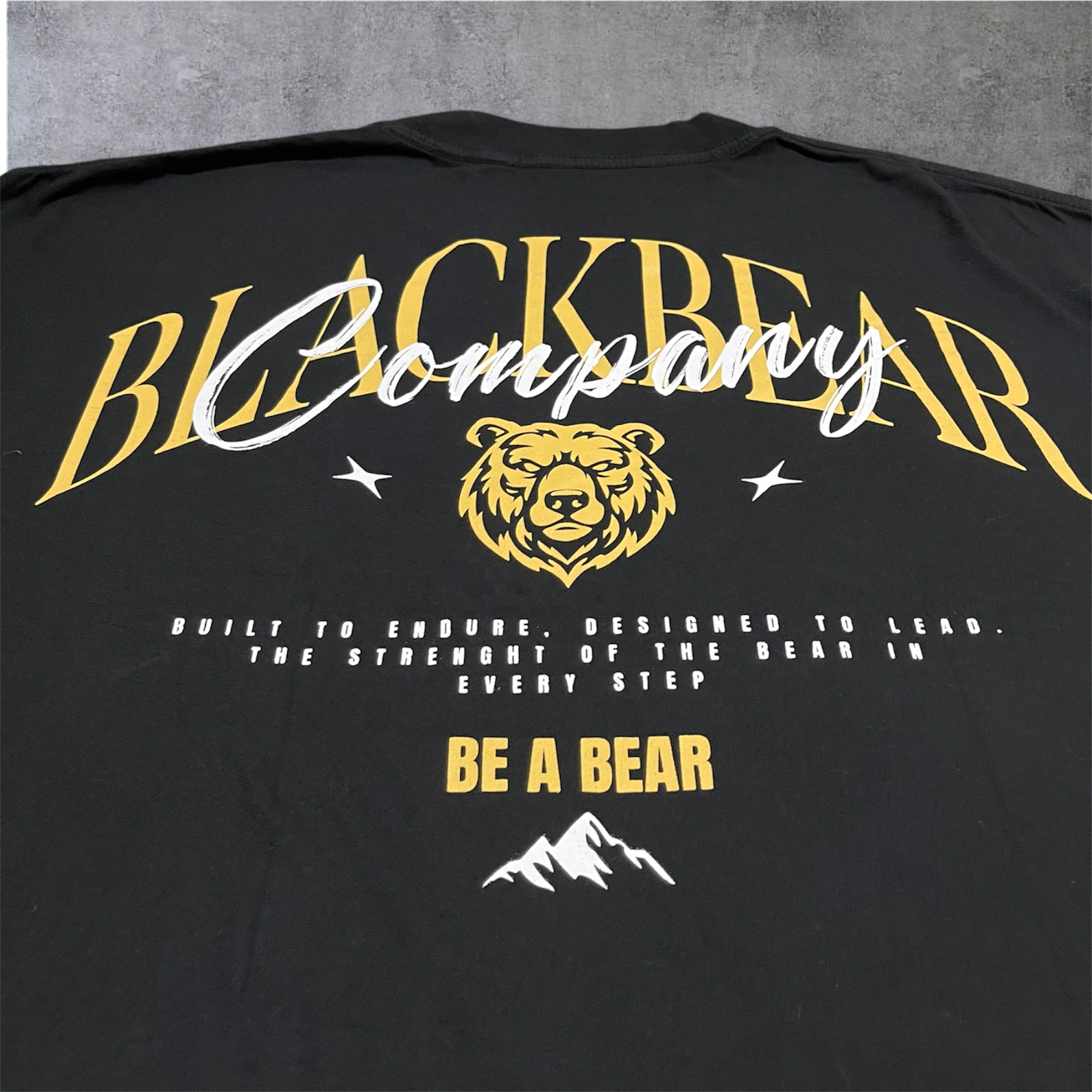 Camiseta Black Bear Company Preta